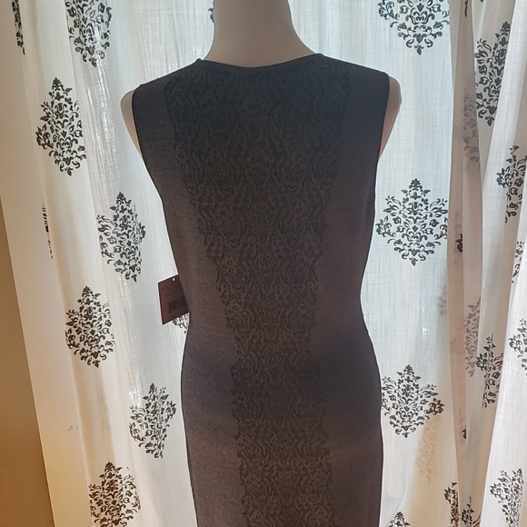 Nanette Lepore BNWT Charcoal Black Dress Large - Picture 6 of 7